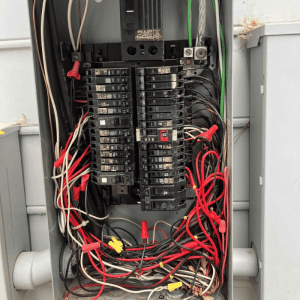 Unsafe Electrical Panel Found During Home Inspection